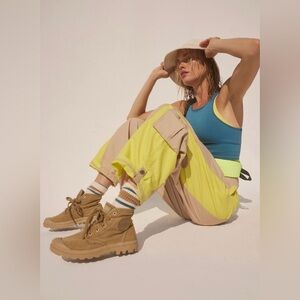 Free People Mesmerize Me ColorBlock Cargo Pants